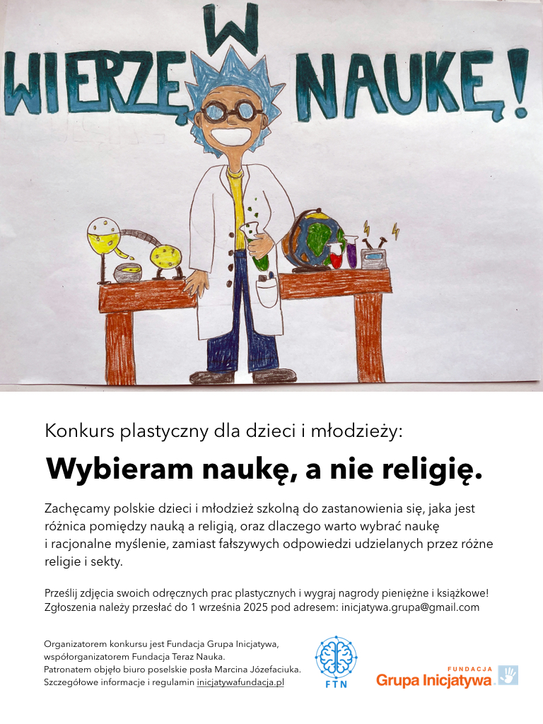 Plakat konkursu plastycznego